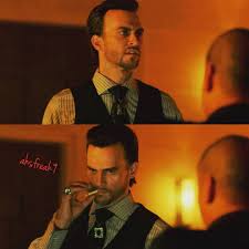 John Henry Cheyenne Jackson Knows Michael Is No Run Of The Mill Warlock And Tries To Talk Sense Into Ariel I Cheyenne Jackson American Horror Story Tv Horror