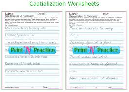This resource details standard capitalization rules. 42 Capitalization Worksheets List Of Capitalization Rules