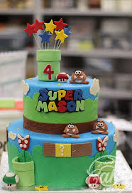 It is a special, unique gift from me to them. Super Mario Brothers Themed Cake