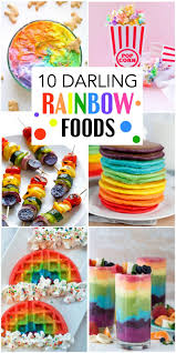 10 Darling Rainbow Foods Everyday Reading Rainbow Food Rainbow Birthday Foods Rainbow Party Food
