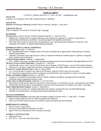 Sample Icu Nurse Resume Patriciopdc Com