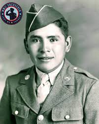 Many times we forget that the Jicarillas are also Apaches. A few were in  the 1st World War. One of them was Juan P. Quintana, Jr., born