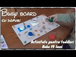Check spelling or type a new query. Activitate Copii De 1 An Placa Cu Dopuri Youtube