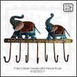 Wrought Iron Elephant Key Holder