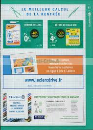 Ce qui permet en achetant sur internet de respecter le budget pour la rentrée des classes. Leclerc Fourniture Scolaire Agenda