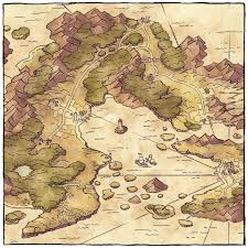 A Fantasy Campaign Map Arvyre By 2 Minute Tabletop Fantasy World Map Fantasy Map Cartography Map