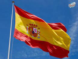 Con la llegada de los borbones a españa, la bandera de españa adoptó el color blanco con el escudo como bandera nacional. Bandera De Espana Con Escudo Rotulos Alfaz