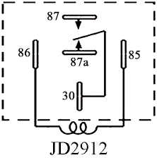 Jd2912 S Sealed Waterproof Bosch Type 5 Pin Dc Relay
