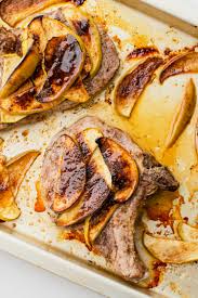 Add pork, season with salt and pepper, and saute until browned, about 3 minutes. Healthy Oven Baked Apple Pork Chops Delicious Dinner Ideas