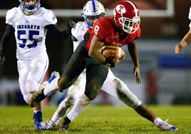 Easton football's Jackson lets his hitting do the talking