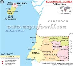 Equatorial Guinea Distance Calculator Map Distance Between