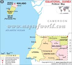 equatorial guinea distance calculator map distance between