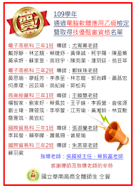 入學管道 四技甄選 統測分發 技職繁星 技優保送 技優甄審 運動優良學生甄審 運動優良學生甄試 臺綜大運動績優生聯招 運動績優學生獨立招生 軍校正. åœ‹ç«‹è¯å—é«˜ç´šå•†æ¥­è·æ¥­å­¸æ ¡ å…¬å¸ƒæ¬„ å…¬å'Šè¨Šæ¯