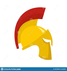 Bekijk onze sparta helmet selectie voor de allerbeste unieke of custom handgemaakte items uit onze militaria shops. Gold Sparta Helm Ikone Flach Vektor Abbildung Illustration Von Befehlshaber Graphik 158726455