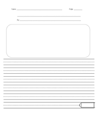 These pages are great for displaying students' writing on a classroom door or bulletin board. Primary Writing Paper With Picture Box Worksheets Teaching Resources Tpt