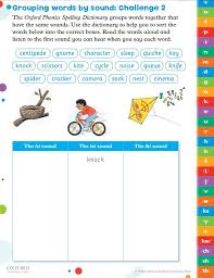 Help Children Learn To Group Words By Sound With This Free Challenge Activity Linked To The Oxford Phonics Dictionary Activities Spelling Dictionary