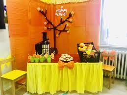 C Vitamini Senligi Okul Oncesi Masa Susleme Duvar Susleme Portakal Agaci Okul Oncesi Okul Parti