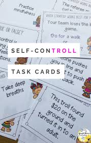 Self Control Activities For Kids Help Students Practice Self Control Strate School Counseling Lessons Elementary School Counseling Elementary School Counselor