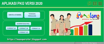 Aplikasi Pkg Versi 2020 Terbaru Di 2020 Kepala Sekolah Guru Tanggal