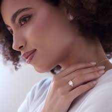 Lab Grown Diamond Three Stone Engagement Rings