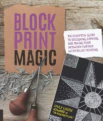 Some block printing ideas to keep us all inspired and moving forward in our quest for block printing perfection. Block Print Magic The Essential Guide To Designing Carving And Taking Your Artwork Further With Relief Printing Howard Emily Louise 9781631596155 Amazon Com Books