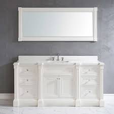 72 inch bathroom vanity on the site are created by the finest craftsmen and even the minute details are intricately taken care of. 72 Inch White Finish Single Sink Bathroom Vanity Cabinet With Mirror Bathroom Sink Vanity Single Sink Bathroom Vanity 72 Inch Bathroom Vanity
