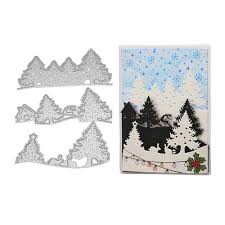 4.1 out of 5 stars 30. Order Now Fellibay Christmas Tree Dies For Card Making Diy Scrapbook Supplies Metal Die Cuts For Christmas Gift Cards 3 Pack Save 60 Discount And Fast Shipping Worldwide Planjuarez Org