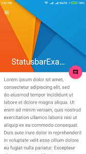 Status bar icons & navigation bar buttons always remain light. Android Transparent Status Bar Part 1 By Manish Giri Medium