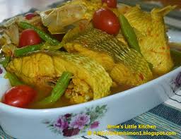 Apis angler 3.614 views2 months ago. Amie S Little Kitchen Yang Ringkas Mudah Asam Rebus Ikan Gerut Gerut