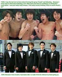 aiba masaki his thoughts about joining arashi 嵐5人 嵐 5人