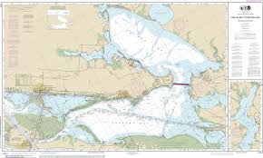 Noaa Chart Intracoastal Waterway Carlos Bay To Redfish Bay Including Copano Bay 11314
