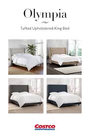 the olympia upholstered bed brings hotel luxury to your bedroom king upholstered bed bed beds bed frames