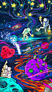 Maybe you would like to learn more about one of these? Cosmic Theater Acid Colorful Neon Planets Solar Space Stars Trippy Hd Mobile Wallpaper Peakpx