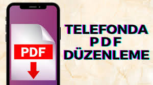Telefonda Pdf Duzenleme Uygulamasi Pdf Uzerine Yazi Yazma Youtube