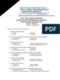 Pdf contoh soal tes masuk universitas swasta quinsha belli. Soal Tes Tata Boga 2016 New