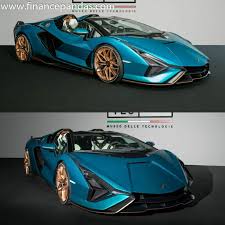 不同颜色的lamborghini 兰博基尼 超跑sian 807匹马力的跑车 那种配色你最喜欢 new cars sports cars car