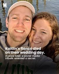 On the morning of her wedding, Kaitlin Palmieri received a devastating  phone call. Her fiancé Eric Bass has passed away from a heart attack, aged  just 33.⁠ ⁠ But four years later,