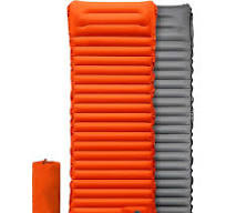 Single Size Camping Air Mattress with Built in Foot Pump, Thicken  Inflatable Bed Blow Up Mattress Sleeping Pad for Camping Backpacking Hiking  ...