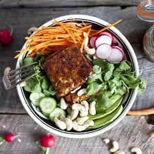 Bol Facon Banh Mi Au Tempeh Marinated Tempeh Fresh Cilantro Banh Mi