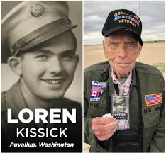 He was KIA before he hit the ground early morning June 6th 1944.