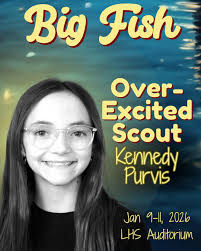 We are thrilled to announce our cast list for Big Fish, coming to the  Willingham Theater this October! Thank you to everyone who came out to  audition this weekend (there was so