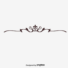 الخط الفاصل نمط الديكور خط أفقي الخلفية عناصر أساسية Png وملف Psd للتحميل مجانا Batik Pattern Pattern Decor