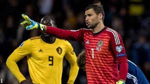 The bayer leverkusen forward scored from practically on the halfway line in the czechs' opening game of group d against scotland, lobbing goalkeeper david marshall from approximately 50 yards. David Marshall Scotland Keeper Eyes Move Back To Championship In England Bbc Sport