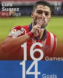 The uruguay striker, who is. B R Football On Twitter Barcelona Let Luis Suarez Leave For Free This Summer Now He S La Liga S Top Scorer For Atletico Madrid