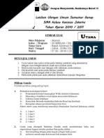 Jepang beralasan bahwa ia diminta oleh sekutu agar tetap 4. Soal Uas Sejarah Pdf