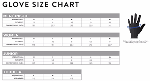 Junior Golf Glove Size Chart Images Gloves And