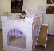 Build your own diy castle loft bed with our free woodworking plans. Castl Dlx1 Jpg 15524 Bytes Diy Bunk Bed Bunk Beds Girl Room