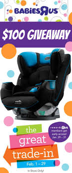 Closed 100 Babies R Us Gift Card Giveaway Plus The Great Trade In Feb 1 29 Gift Card Giveaway Babies R Us Wedding Sweepstakes