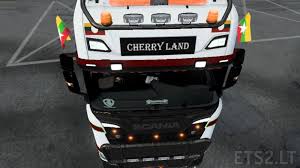 Cherry flare x mobile recover the password. Cherry Land Skin For Scania S Ets2 Mods