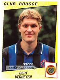 ˈɣɛrt fərˈɦɛiə(n);1 born 20 september 1970) is a belgian retired footballer and manager, who was last in charge of oostende. Sticker 100 Gert Verheyen Panini Football Belgium 1996 1997 Laststicker Com